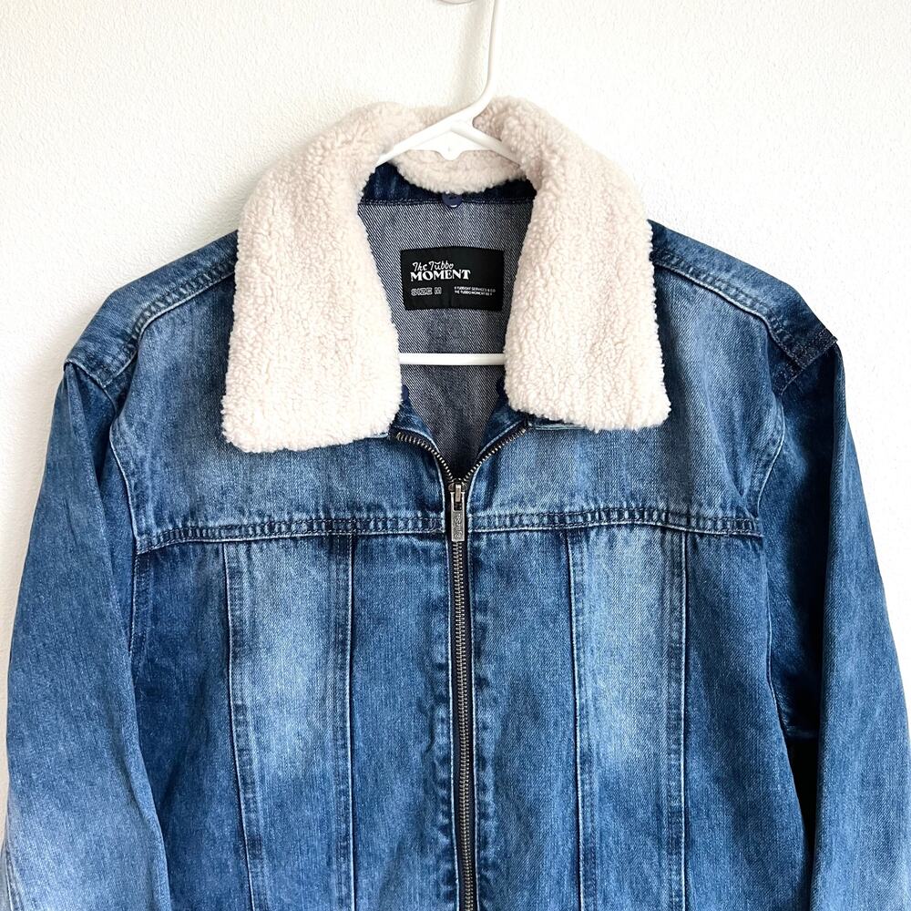 The Tubbo Moment By The Sea Denim Jacket Size Medium - Picture 3 of 8